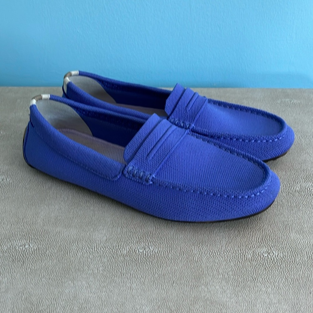 Rothy's Periwinkle Drivers Size 8 EUC